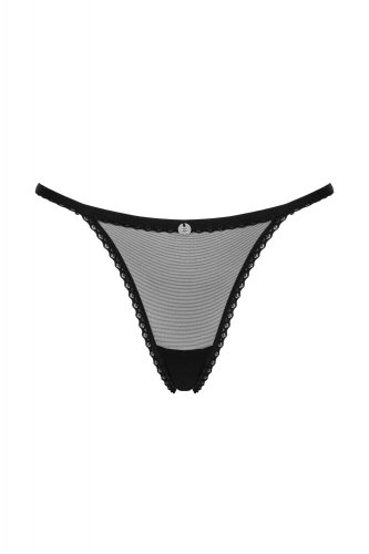 Čierne Tanga - Celia Noir - Veľkosť: M/L