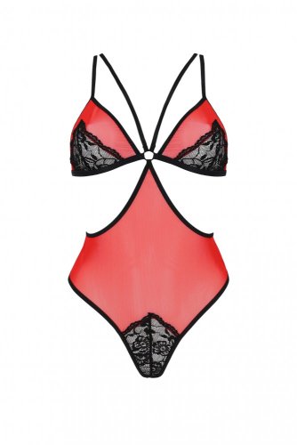 Červené Body - Peonia - Veľkosť: L/XL