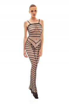 Čierny Bodystocking - Orica