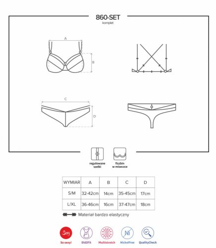 Biely Set - 860